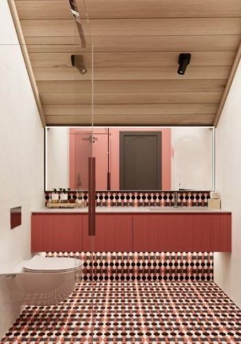 Retro bathroom tiles Sydney